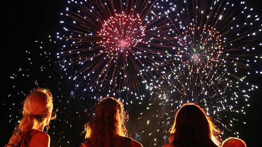 Fireworks display