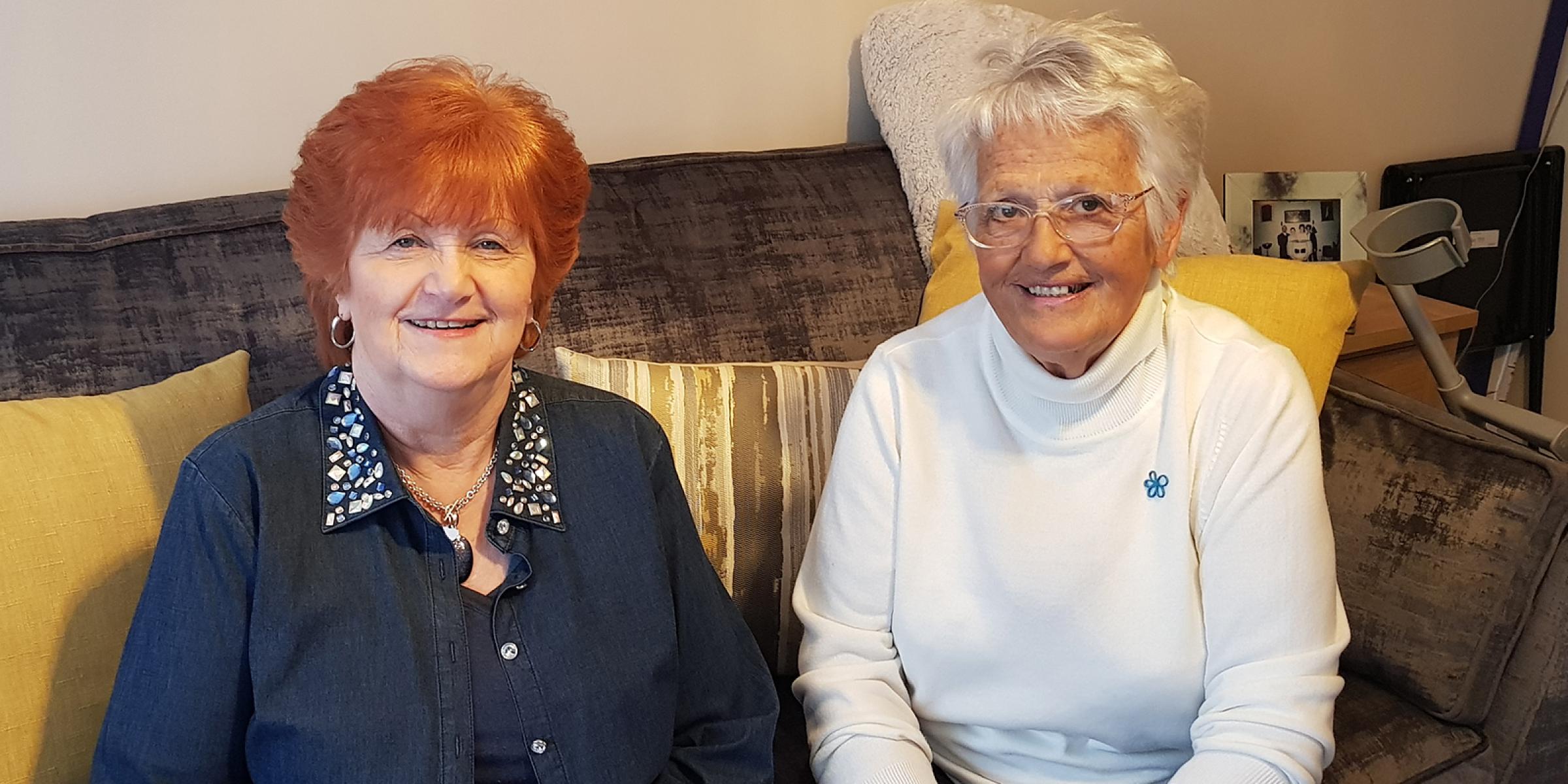 Carol and Christine