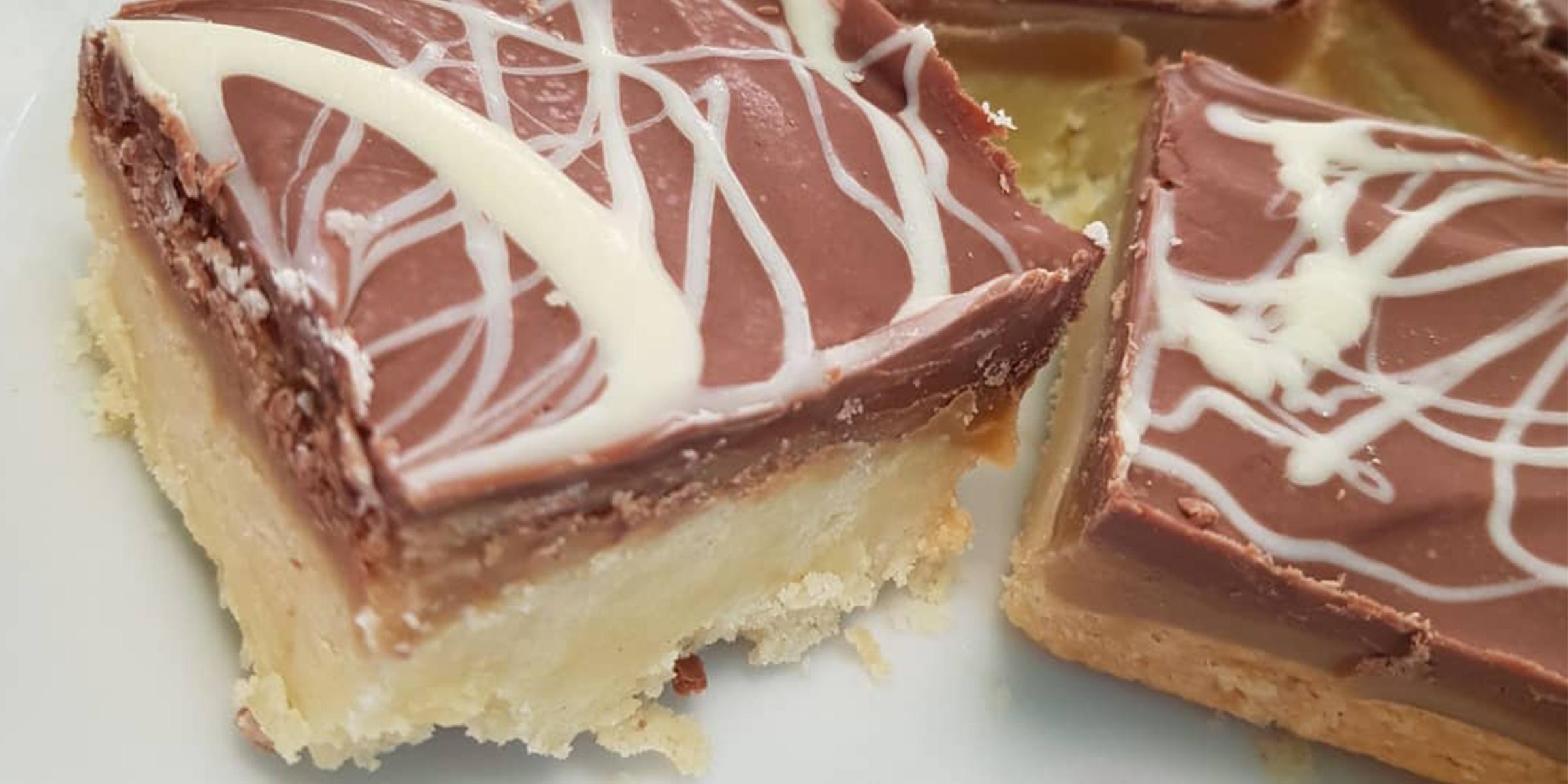 Caramel shortbread