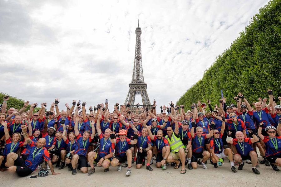London to Paris Cycle