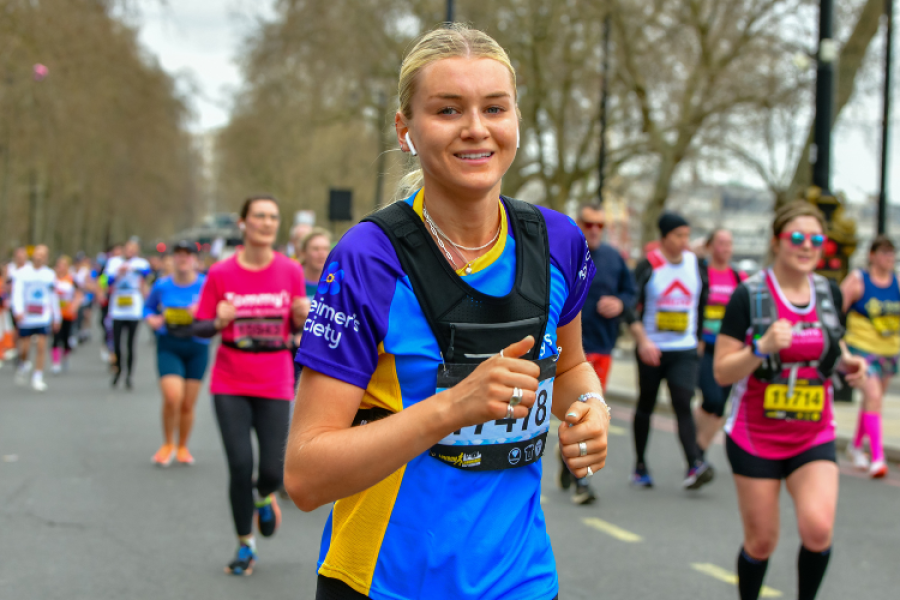 Woman running