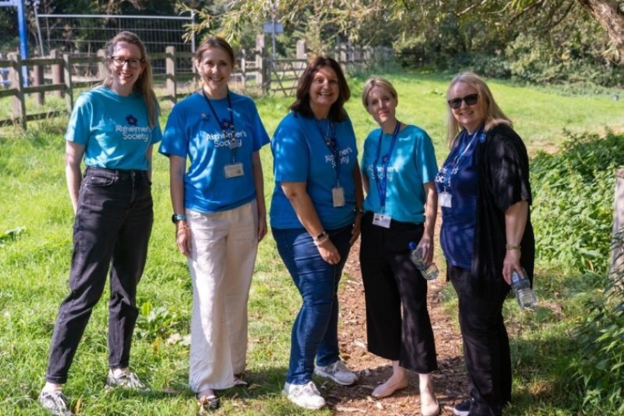 British Airways staff take part in Memory Walk
