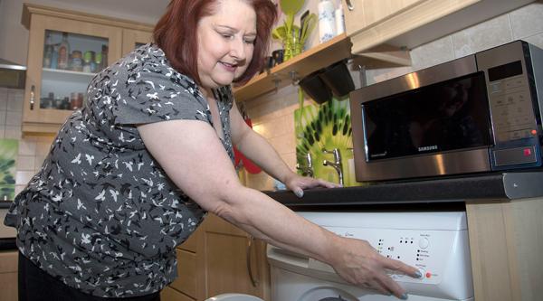 Using a washing machine