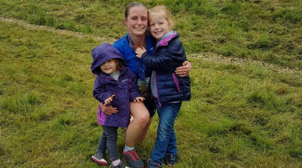 Hannah and her kids
