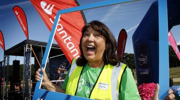 Happy volunteer!