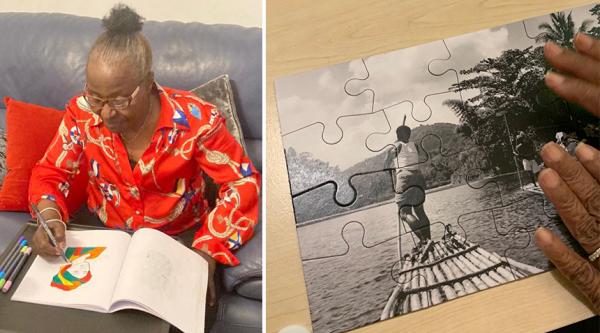 The Black Dementia Company puzzles and books