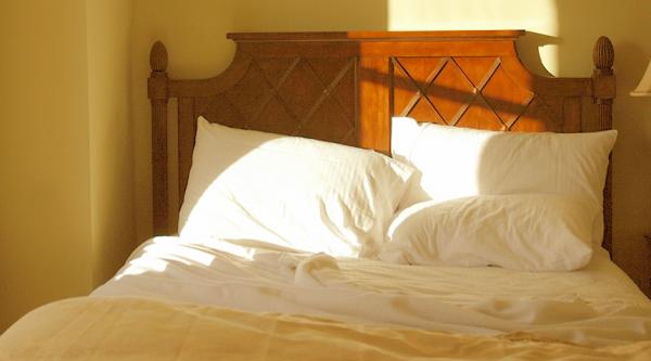 A double bed
