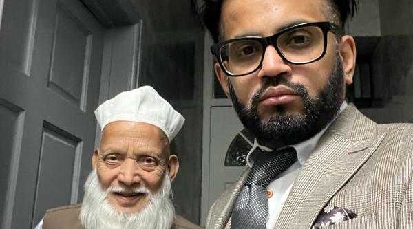 Muhammad, left, and Shahbaz, right