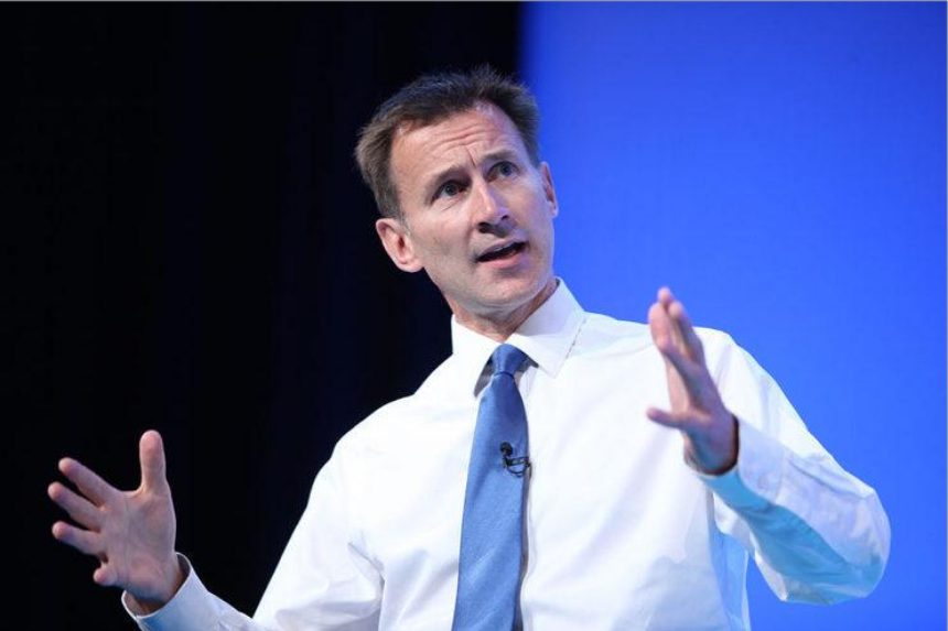 Jeremy Hunt talking