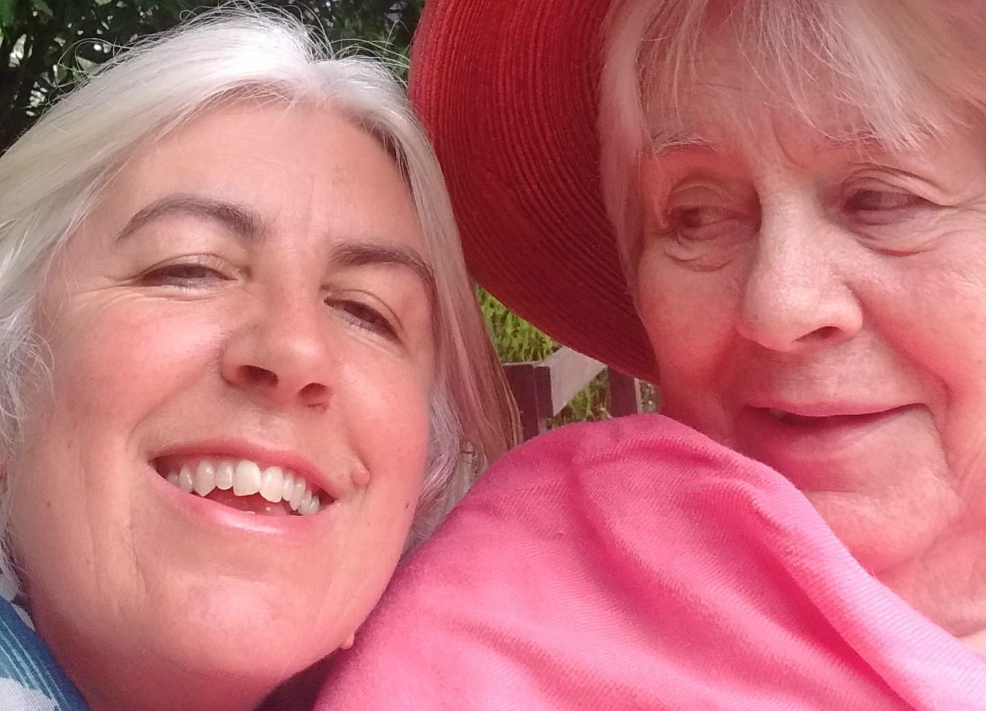 Lucy and her mum, Rosemary