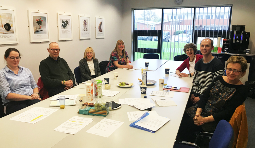 Researchers with the Lived Experience group