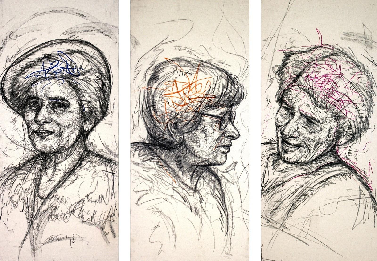 Drawings of Aneae's grandmother