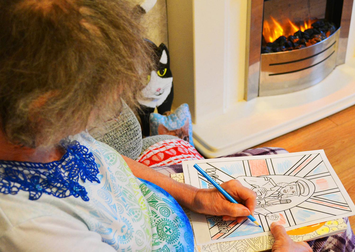 Jacqueline colouring