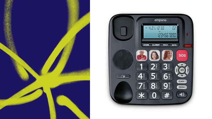 Big button phone
