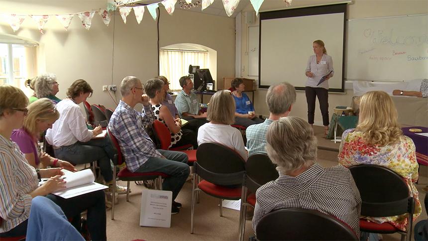 People at the End of Life Doula UK launch event.