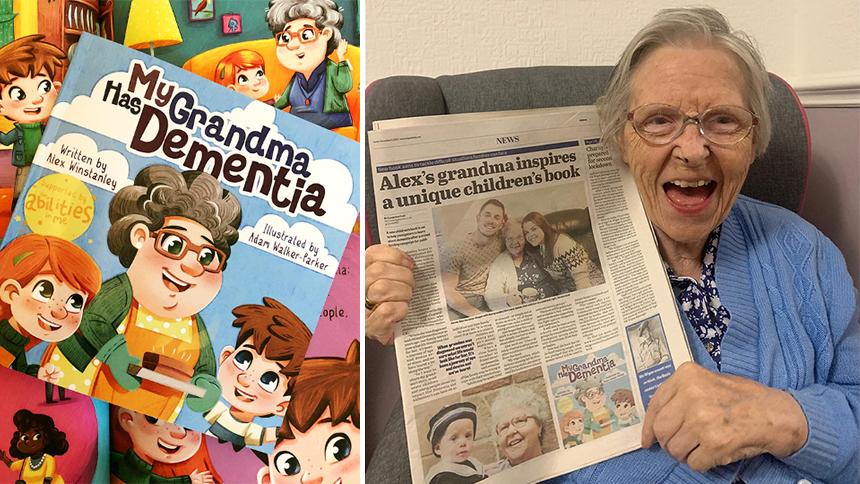 My Grandma has Dementia and Mary, who inspired the book