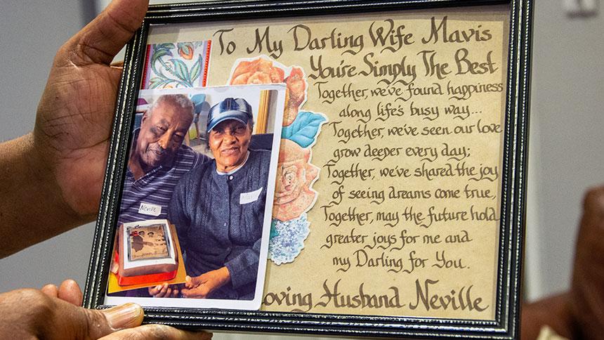 Mavis's present