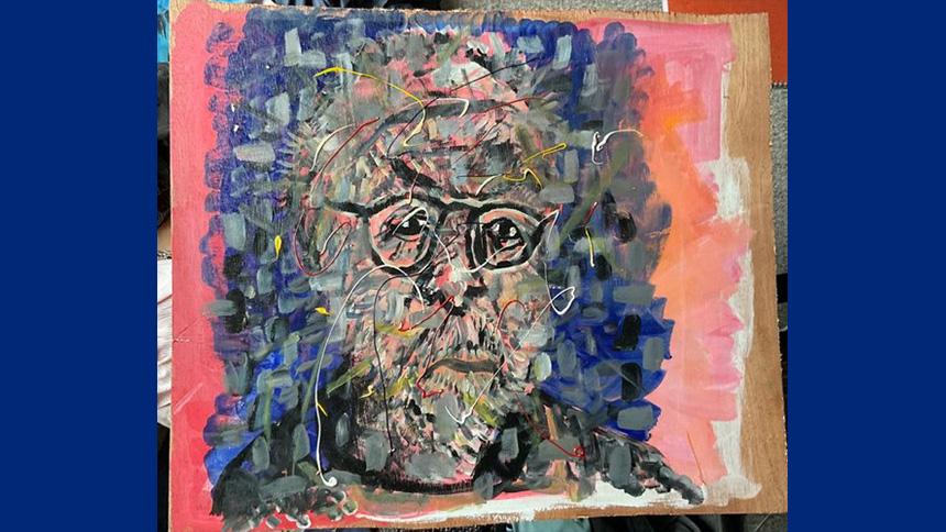 Self-portrait by Willy Gilder