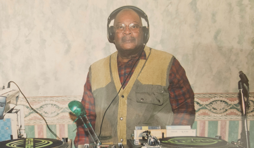 George as a DJ