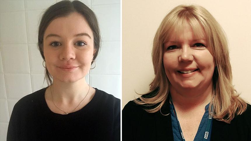 Ffion Lewis and Lindsay Ray