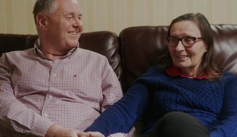 Bill and jo sitting together