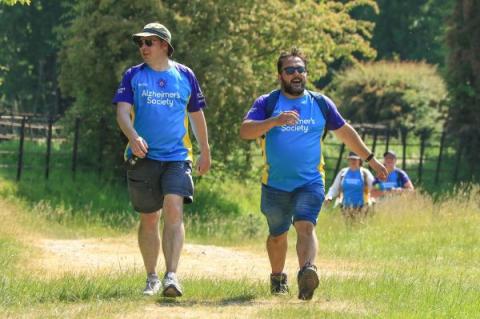 Men walking