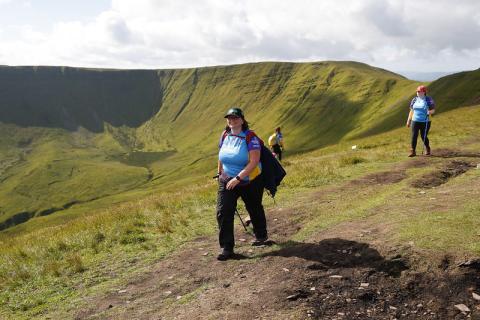 Woman Brecon Beacons